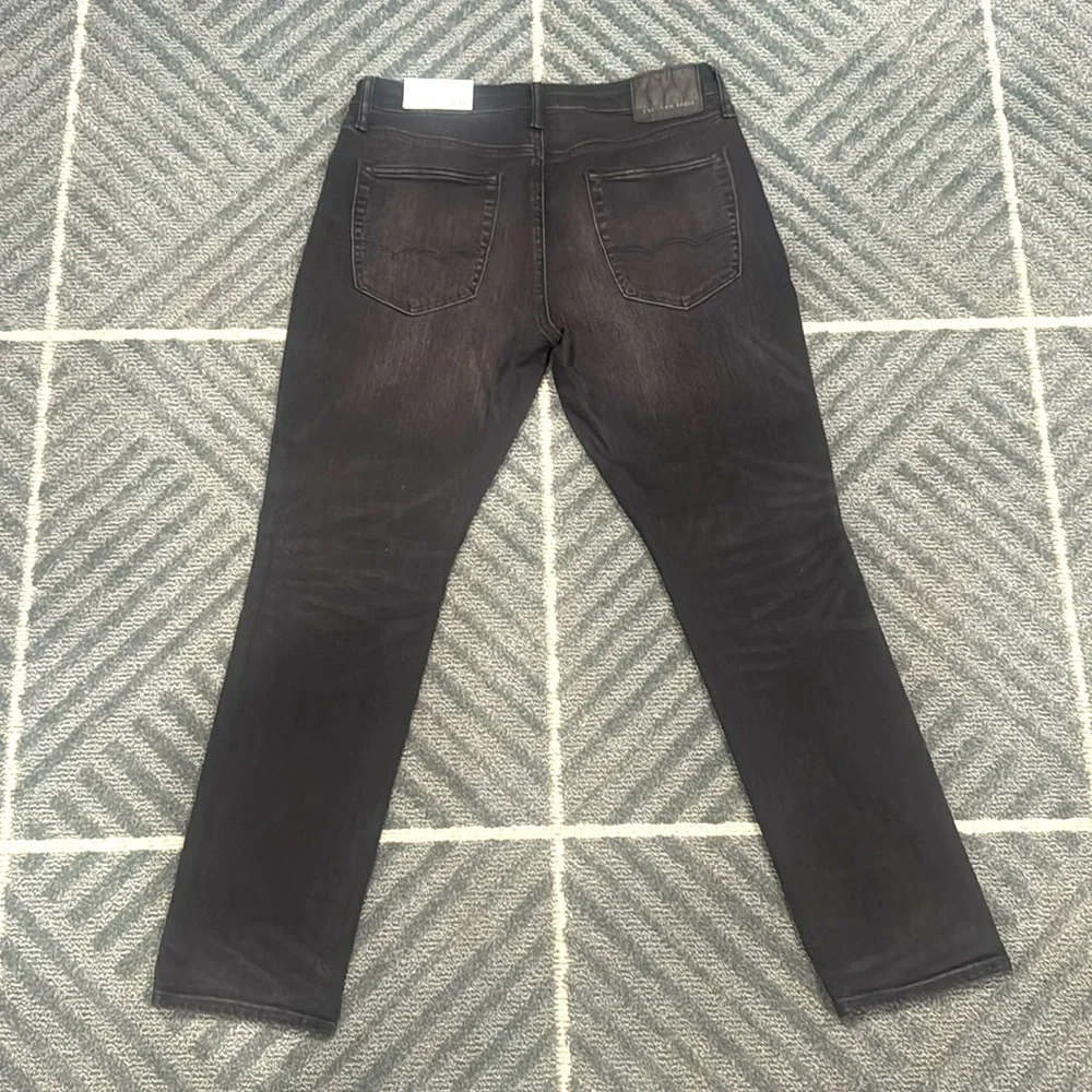 American Eagle Black Jeans Sz 34 x 30 - Picture 3 of 5